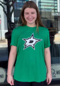Dallas Stars Adidas Primary Logo T Shirt - Kelly Green
