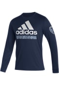 Sporting Kansas City Adidas Creator T-Shirt - Navy Blue
