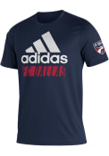 FC Dallas Adidas Creator T Shirt - Navy Blue