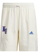 Kansas Jayhawks Adidas Swingman Shorts - White
