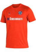 FC Cincinnati Adidas MLS Kickoff Creator T Shirt - Orange