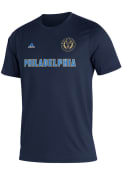 Philadelphia Union Adidas MLS Kickoff Creator T Shirt - Navy Blue