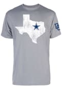 Dallas Cowboys Grey Texas Star Slub Fashion Tee