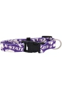 Purple K-State Wildcats Team Pet Collar