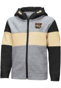 Western Michigan Broncos Toddler Colosseum Snowplough Full Zip Sweatshirt - Grey
