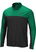 North Texas Mean Green Colosseum Luge 1/4 Zip Pullover - Green
