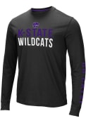 Colosseum Mens Black K-State Wildcats Lutz T Shirt