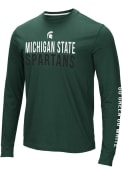 Michigan State Spartans Colosseum Lutz T Shirt - Green