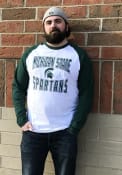 Michigan State Spartans Colosseum Cross Country Crew Sweatshirt - Grey