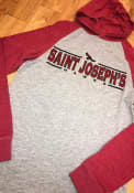 Saint Josephs Hawks Colosseum Slopestyle Hooded Sweatshirt - Grey