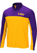 LSU Tigers Colosseum Luge 1/4 Zip Pullover - Yellow