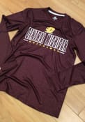 Central Michigan Chippewas Colosseum Luge Perf T-Shirt - Maroon