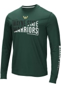 Wayne State Warriors Colosseum Lutz T Shirt - Green