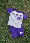K-State Wildcats Infant Colosseum Brant Top and Bottom - Grey