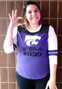 K-State Wildcats Womens Colosseum Palermo T-Shirt - Purple