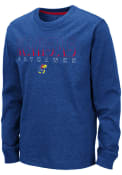 Kansas Jayhawks Youth Colosseum Zort T-Shirt - Blue