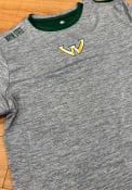 Wayne State Warriors Colosseum Bart T Shirt - Grey