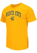 Wichita State Shockers Colosseum Mason Slub T Shirt - Gold