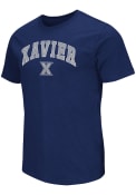 Xavier Musketeers Colosseum Mason Slub T Shirt - Navy Blue