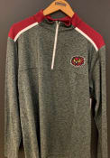 Temple Owls Colosseum Snowball 1/4 Zip Pullover - Grey