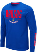 Kansas Jayhawks Colosseum Streetcar T Shirt - Blue