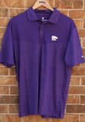 K-State Wildcats Colosseum Finn Heathered Polo Shirt - Purple