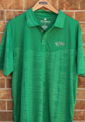 North Texas Mean Green Colosseum Finn Heathered Polo Shirt - Green