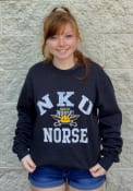 Northern Kentucky Norse Colosseum Stadium Crew Sweatshirt - Black