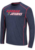 Kansas Jayhawks Colosseum Campaign T-Shirt - Navy Blue
