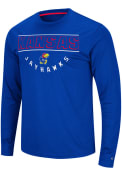 Kansas Jayhawks Colosseum Vertigo T-Shirt - Blue