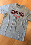 Texas Tech Red Raiders Colosseum Born And Raised T Shirt - Grey