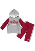 Oklahoma Sooners Infant Colosseum We Got Us Top and Bottom - Grey