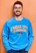 Kansas City Mavericks Colosseum Recreation Crew Sweatshirt - Light Blue