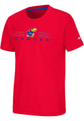 Kansas Jayhawks Youth Colosseum Fish Bowl T-Shirt - Red