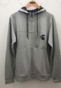 Michigan State Spartans Colosseum Challenge Accepted Zip - Grey