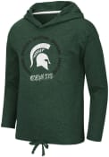 Michigan State Spartans Girls Colosseum Boating School Long Sleeve T-shirt - Green