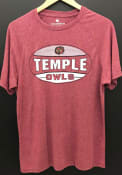 Colosseum Temple Owls Red Jenkins Tee