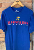 Kansas Jayhawks Colosseum Bueller T Shirt - Blue