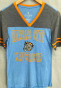 Kansas City Mavericks Womens Colosseum Cuba Libre T-Shirt - Blue