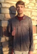 Texas A&M Aggies Colosseum Brooks 1/4 Zip Pullover - Charcoal