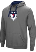 Pennsylvania Quakers Colosseum Graham Hooded Sweatshirt - Charcoal