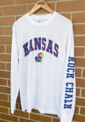 Kansas Jayhawks Colosseum Jackson T Shirt - White