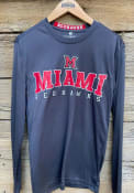 Miami RedHawks Colosseum Landry T-Shirt - Charcoal