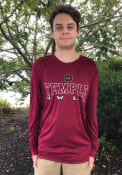 Colosseum Temple Owls Red Landry Tee