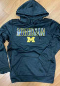 Michigan Wolverines Colosseum Showtime Hood - Navy Blue
