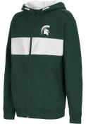 Michigan State Spartans Youth Colosseum Woodman Full Zip Jacket - Green