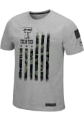 Texas Tech Red Raiders Colosseum Cartridge T Shirt - Grey