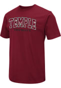 Temple Owls Colosseum No 1 T Shirt - Red