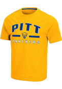 Pitt Panthers Colosseum McFly T Shirt - Gold