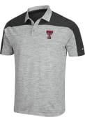 Texas Tech Red Raiders Colosseum Einstein Polo Shirt - Grey